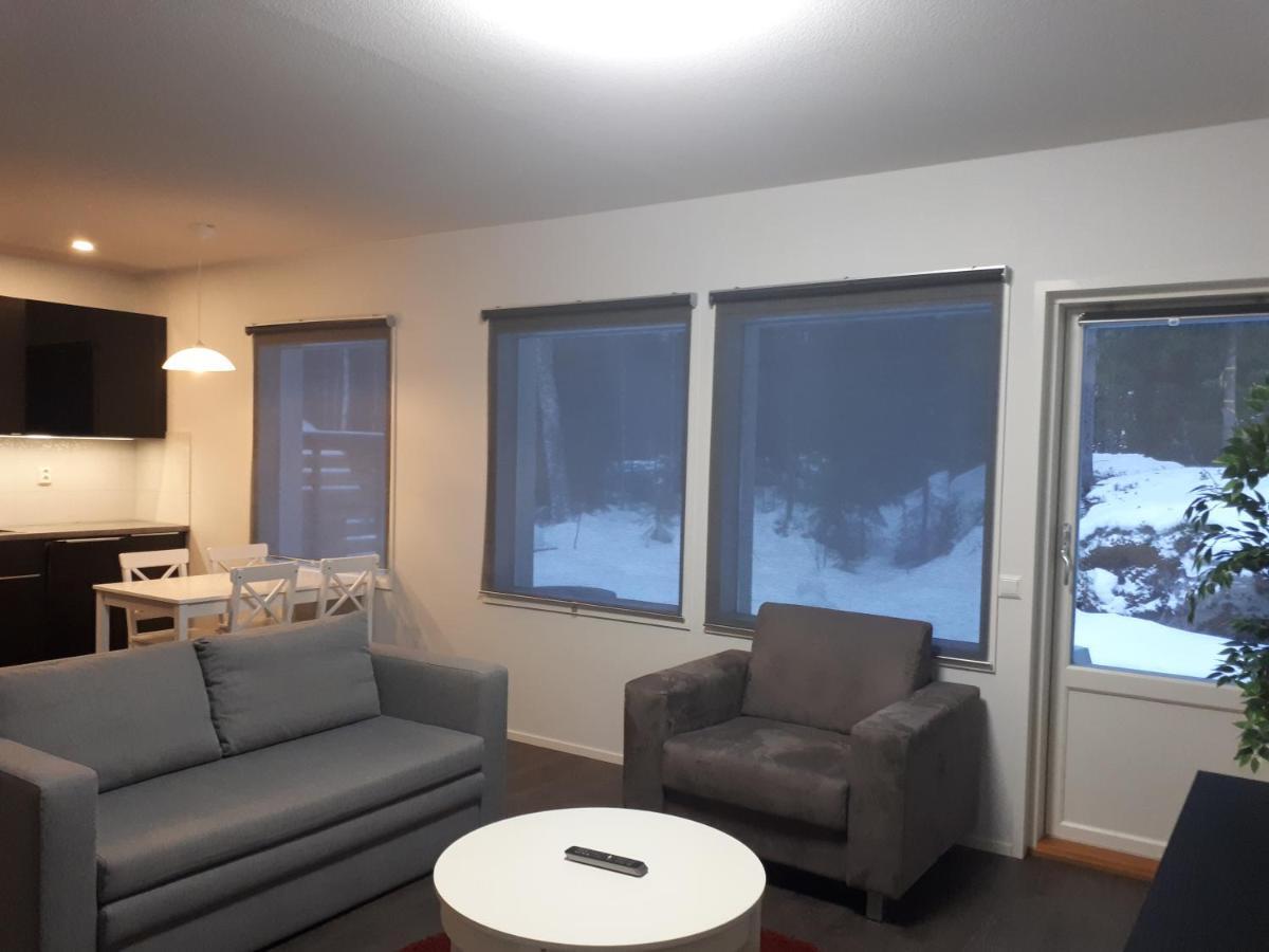 Modern Slope Apartment Вуокатти Экстерьер фото